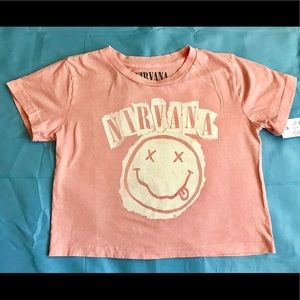 New with tags~ Nirvana Pink Shirt~ size Medium